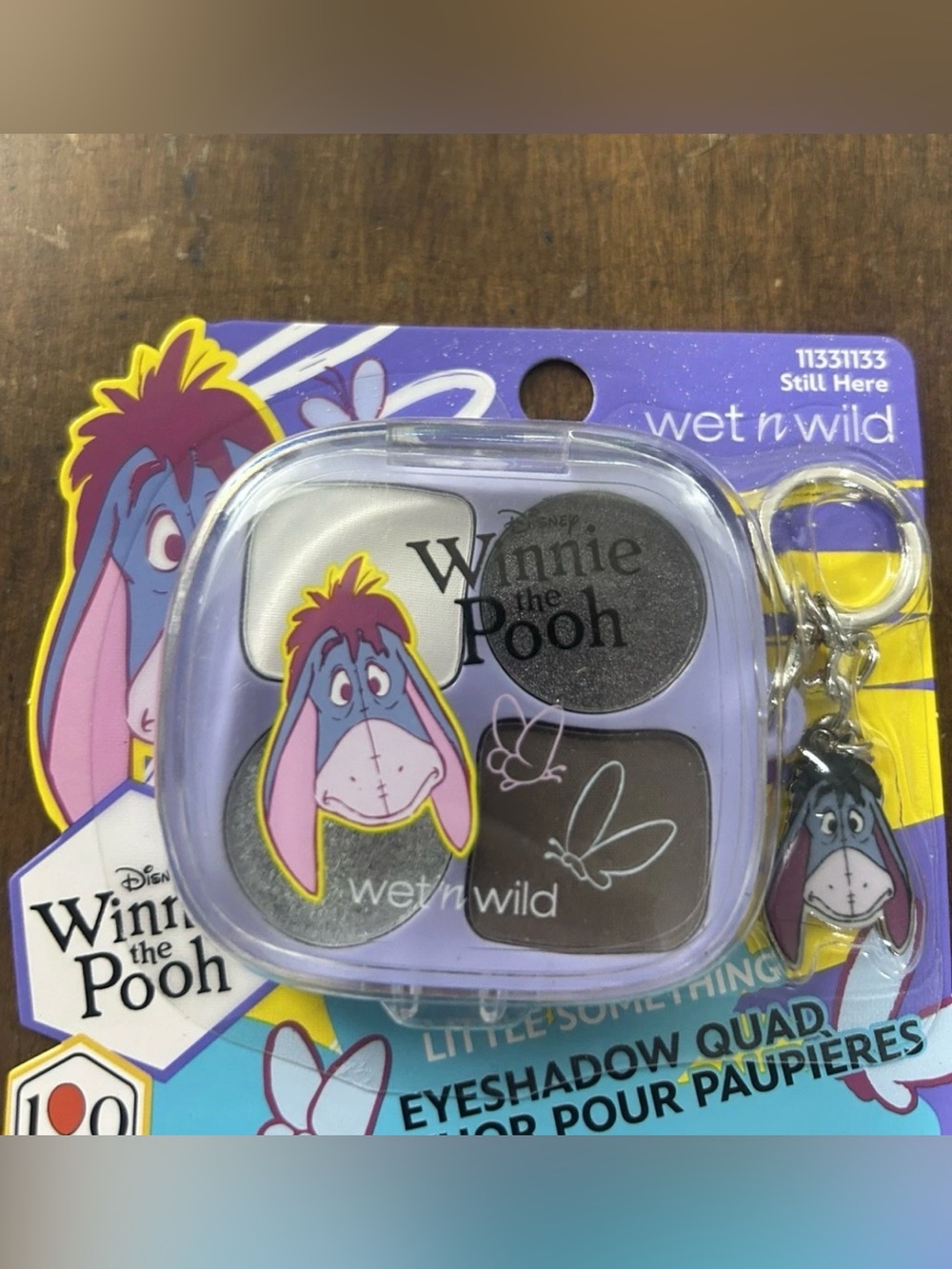 wet n wild x Winnie the Pooh Eeyore Eyeshadow Quad - Lavender & Gray Browns